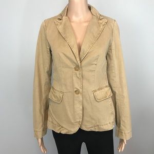 J. Crew Chino Classic Twill Cargo Jacket
